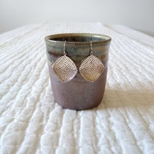 Anna Beck Drop Earrings sterling silver dot